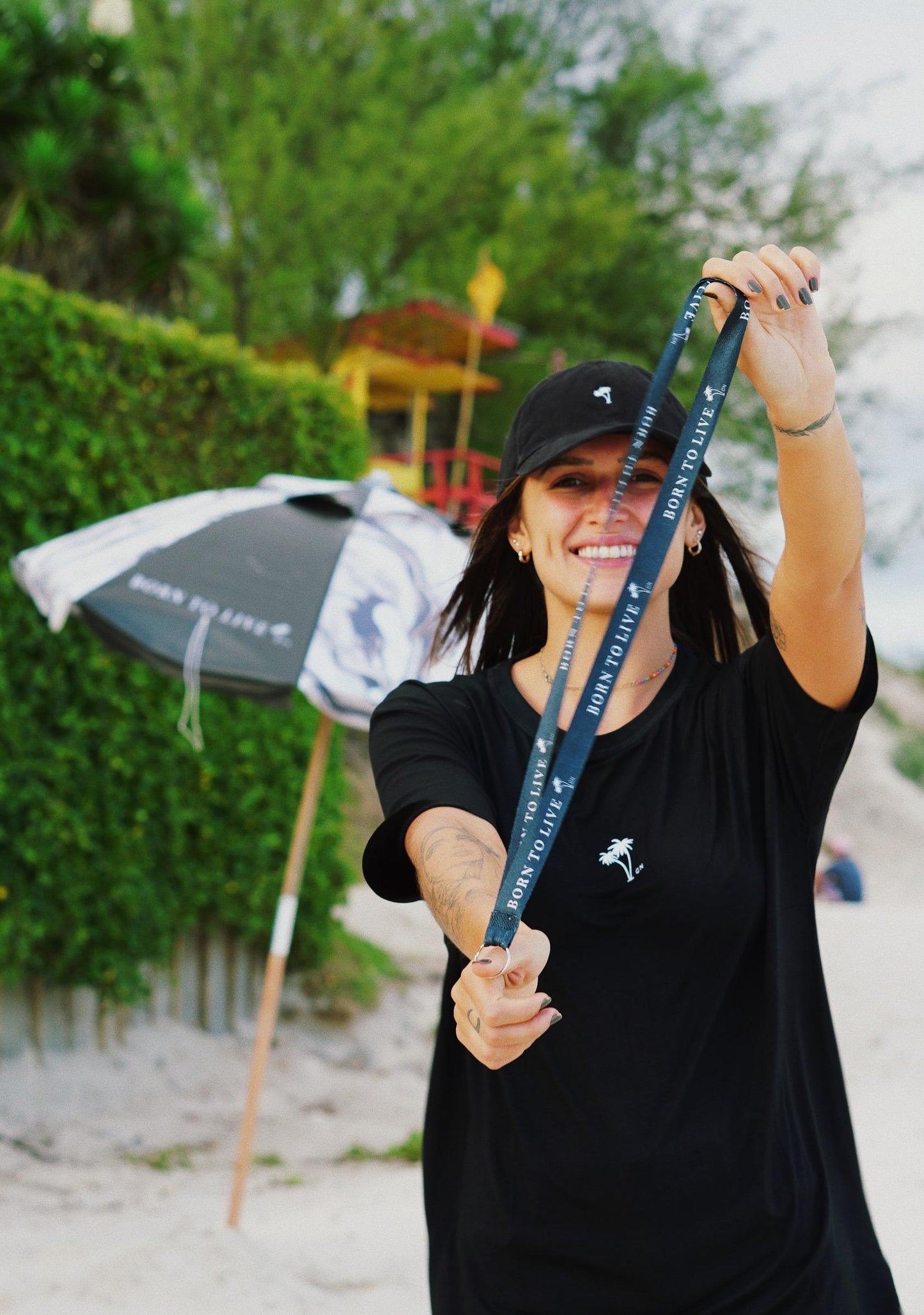 Kit Pulseira + Chaveiro Born to Live Essentials